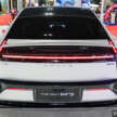 Xpeng P7 currently on display in Malaysia at KLIMS – big EV sedan with up to 594 PS, 820 km CLTC range