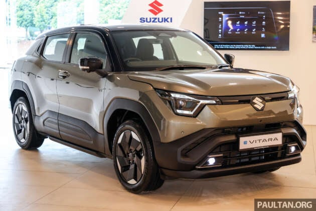 Suzuki eVitara EV launched in Malaysia – Toyota Urban Cruiser twin, 174 PS/193 Nm, 426 km WLTP, RM188k