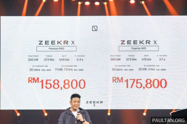 2026 Zeekr X launched in Malaysia – Premium RWD and Flagship AWD, quicker charging; RM159k-RM176k