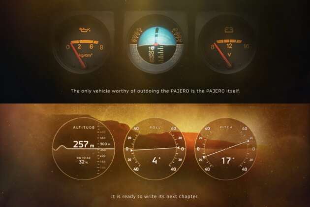2027 Mitsubishi Pajero to get Multi Meter – iconic triple gauge pod returns with configurable digital screens