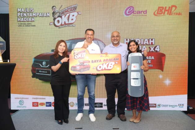 BHPetrol announces winners of “Peraduan Beli dan Menang, Mencari ‘OKB'” – prizes include Proton Saga