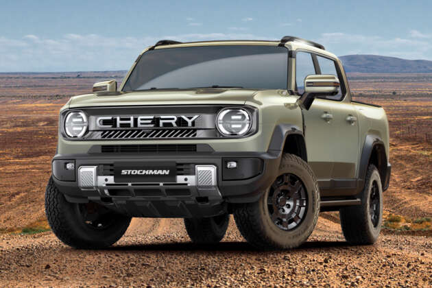 Chery Stockman – Australian name for KP31 pick-up; is world’s first diesel PHEV truck coming to Malaysia?