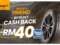 Purchase Continental or General Tire branded tyres and refer a friend to earn up to RM80 rewards in total