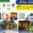 D’Tebing Recharge Rider rest area in KL for p-hailing riders – 24h shelter, surau, toilet, phone charging