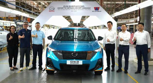 Tan Chong exports left-hand drive GAC GS3 Emzoom to Vietnam – CKD New Energy Vehicles coming soon