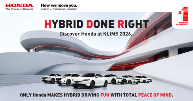 Visit Honda at KLIMS 2026 this June 12-21 and enjoy further hybrid savings with double bonanza rewards