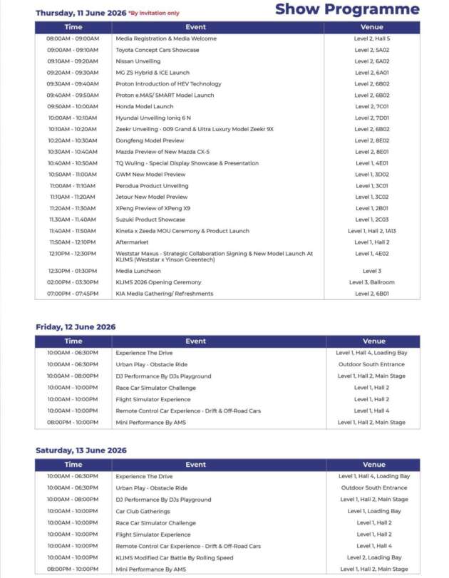 KLIMS 2026 visitor guide – ticket prices, free days, where to park, free shuttle buses, opening hours