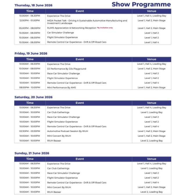 KLIMS 2026 visitor guide – ticket prices, free days, where to park, free shuttle buses, opening hours