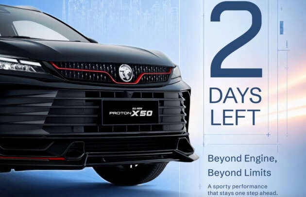 2026 Proton X50 Sport Edition to be shown at KLIMS – B-segment SUV gets bodykit with red highlights