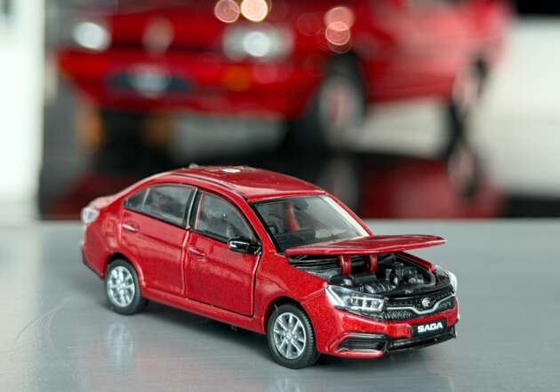 Proton and Sunway Tiny Toys introduce 1:64 scale Saga MC3 and eMas5 diecast models – RM78 each