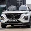 Suzuki Fronx Sport launched in Malaysia – B-segment SUV dressed up, at RM131k; base model fr RM119k