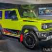 Suzuki Jimny Allgrip Plus, Rhino Plus in Malaysia – ADAS, front and rear parking sensors; RM159k-174k