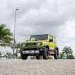 Suzuki Jimny Allgrip Plus, Rhino Plus in Malaysia – ADAS, front and rear parking sensors; RM159k-174k