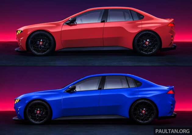 Electric BMW M3 ZA0 previewed with BMW M Concept Neue Klasse – over 800 hp, 800V 100 kWh+ battery?