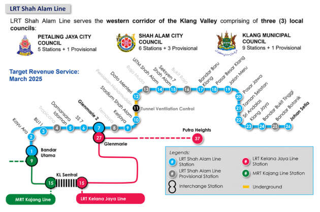 LRT3 Shah Alam Line starts operations next Monday, June 29; PM Anwar launching it this Sunday – Loke