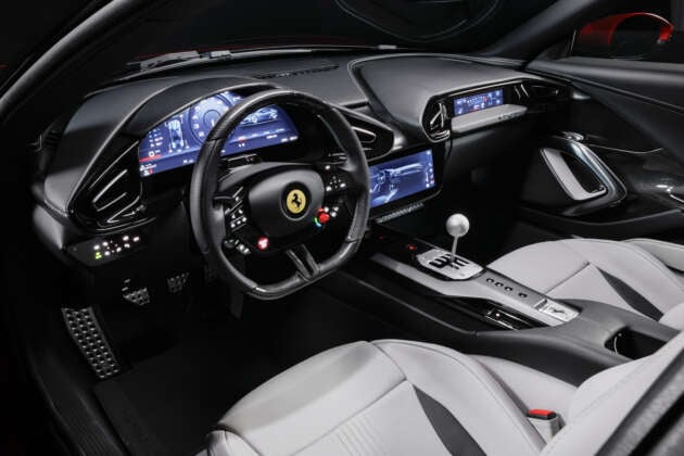 Ferrari 12Cilindri Manuale – first “manual” since California, DCT with by-wire shifter, 1,499 units