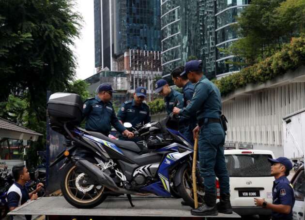 DBKL impounds 35 motorcycles, issues 164 summonses
