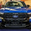 Ford Ranger gets new variants in Malaysia – Platinum 3.0 for RM206k, Sport 2.0/3.0 from RM146k, XL RM128k