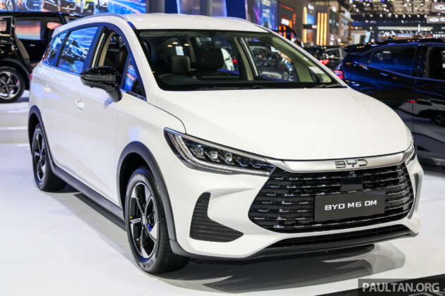 2026 BYD M6 DM in Indonesia – PHEV MPV with 163 PS, 210 Nm, up to 110 km NEDC EV range, from RM67k
