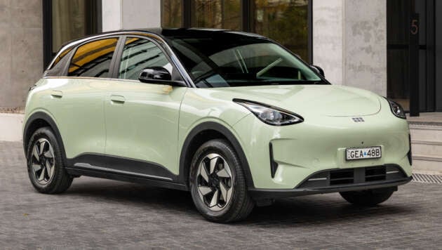 Geely EX2 launched in Australia – Proton eMas 5 twin gets larger batteries; up to 345 km WLTP; fr RM75k