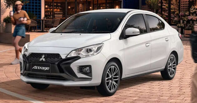 2026 Mitsubishi Attrage facelift launched in Thailand – new front bumper, ADAS; 1.2L CVT only; from RM69k