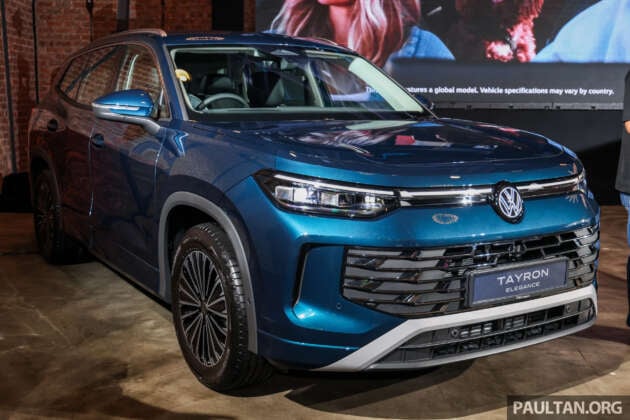 马来西亚的Volkswagen Tayron – 两种型号，1.5L eTSI Elegance、2.0L TSI R-Line、CKD Pekan；起价 RM191,000