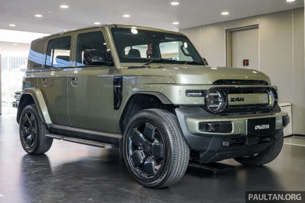 iCaur V23 CKD in Malaysia – AWD only, 211 PS, 430 km NEDC range, same specs as CBU, tax free at RM133k