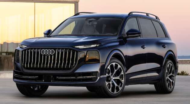Audi Q9 debuts – three-row flagship SUV indirectly replaces A8 sedan; 3.0L V6 TDI, from RM504k in Europe