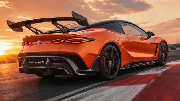 Denza Z production EV supercar – Coupé, Spider and Racing, 1,604 PS, 409 km WLTP, from RM700k in UK