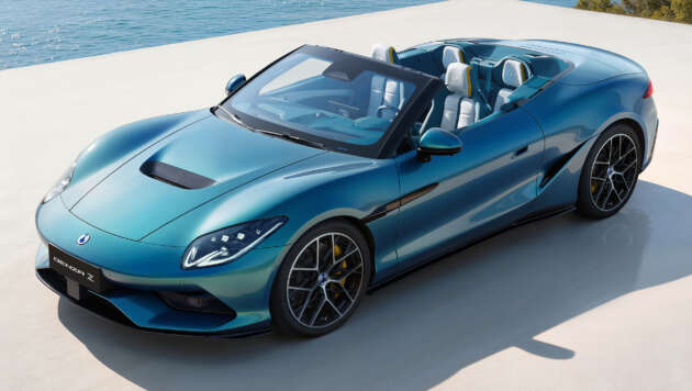 Denza Z production EV supercar – Coupé, Spider and Racing, 1,604 PS, 409 km WLTP, from RM700k in UK