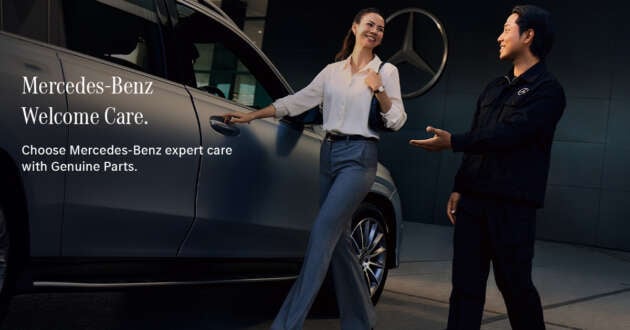 Experience Mercedes-Benz Welcome Care – basic service packages fr RM888, additional service benefits