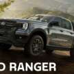 Ford Ranger gets new variants in Malaysia – Platinum 3.0 for RM206k, Sport 2.0/3.0 from RM146k, XL RM128k