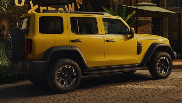 GWM Tank 300 facelift – Hi4-Z PHEV variant with 200 km CLTC EV range, longer nose for bigger engines?