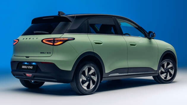 Geely EX2 launching in UK next month – Proton eMas 5 twin gains new wheels, interior, up to 345 km WLTP