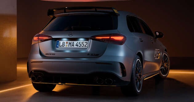 Mercedes-AMG A45S Final Edition – blistery  hatchback swansong for the 421 PS/500 Nm 2.0T 4-cylinder engine