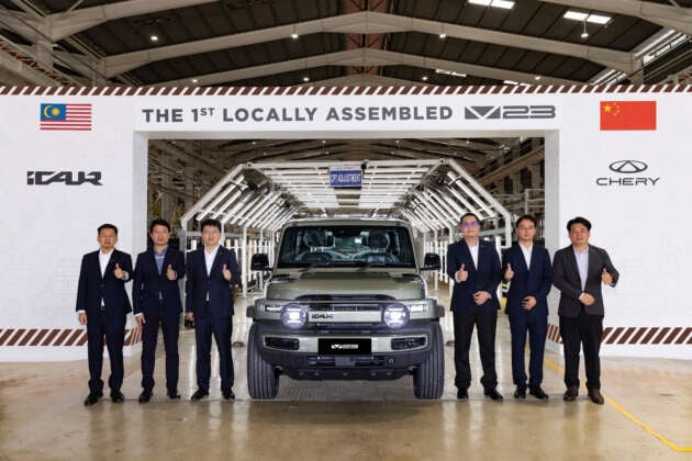 iCaur V23 CKD in Malaysia – AWD only, 211 PS, 430 km NEDC range, same specs as CBU, tax free at RM133k
