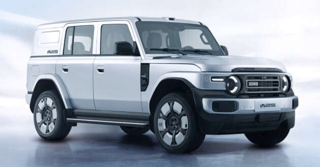 iCaur V25 revealed in China – REEV SUV with up to 150 km WLTC EV range; positioned between V23, V27