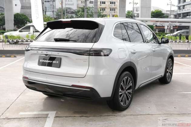 Geely Starray EM-R in Thailand – new REEV is a Proton eMas 7 PHEV without clutch, 105 km NEDC EV, fr RM86k