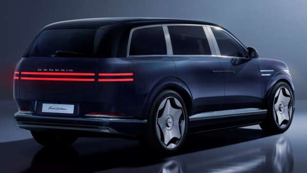 Genesis GV90 – flagship Rolls-Royce-rivalling EV SUV, suicide doors, swivelling seats, 666 PS, 500 km range