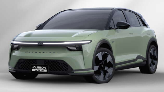 Mitsubishi ASX VR-e revealed – Foxconn-made EV with 407 PS, 516 km NEDC launching in Australia Q4 2026