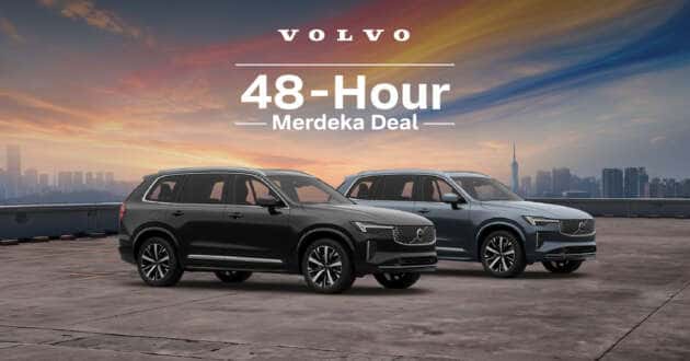 Get to the 48-Hour Volvo Merdeka Deal this August 15 to 16 – enjoy a RM70k rebate on the Volvo XC90, and more!