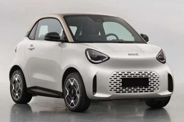 smart #2 leaked – 2,751 mm 2-seat city car weighs just 1,130 kg with 300 km WLTP target, full reveal Oct 12