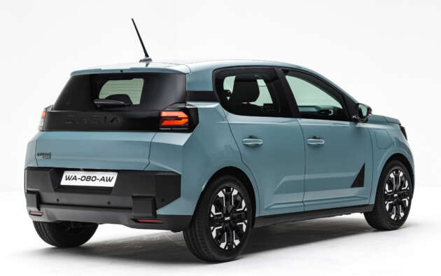2026 Dacia Spring debuts – larger 2nd-gen EV; 82 PS, 250 km WLTP; base trim uses phone app for infotainment