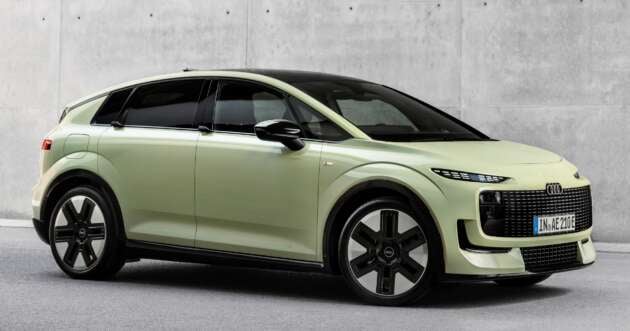 Audi A2 e-tron debuts – brand’s most efficient model yet with up to 646 km WLTP; up to 84 kWh battery, 326 PS