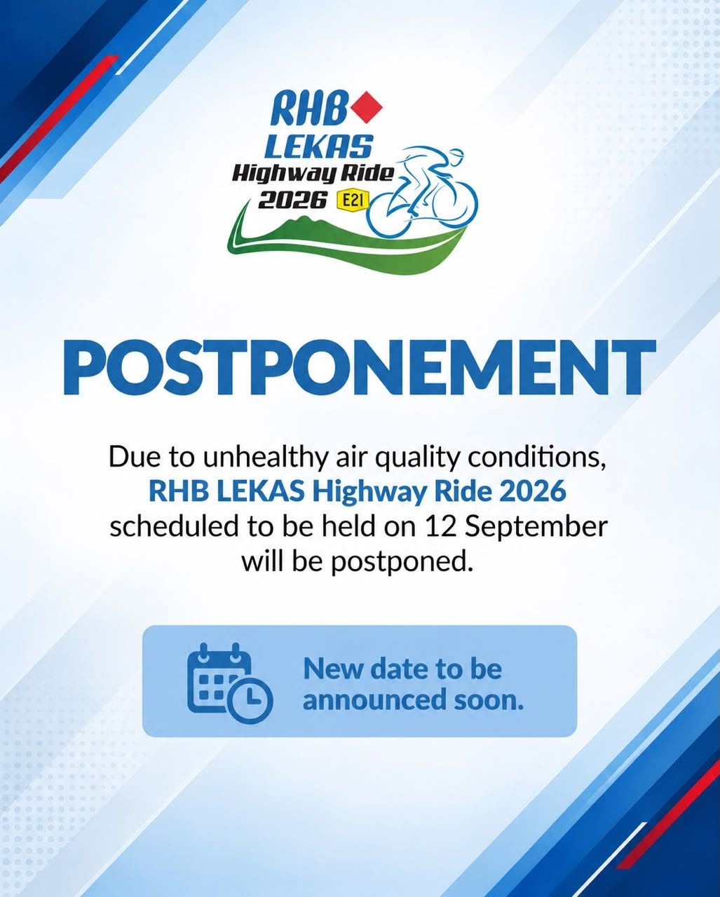 Lekas Highway Ride 2026 Postponed Haze - Paul Tan's Automotive News