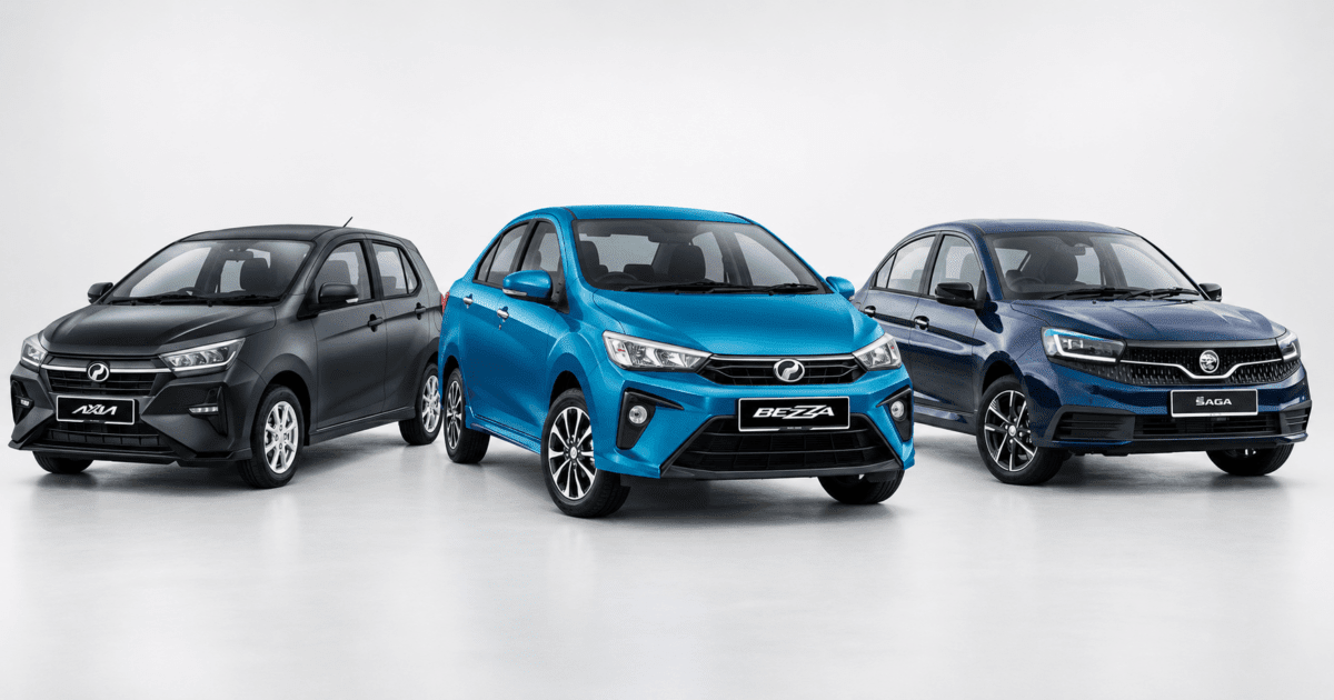 Malaysia car sales in August 2026 – Bezza holds on as Axia jumps to second, eMas 5 cracks the top five