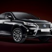 Lexus RX facelift arrives – four in all, RM356k to RM525k