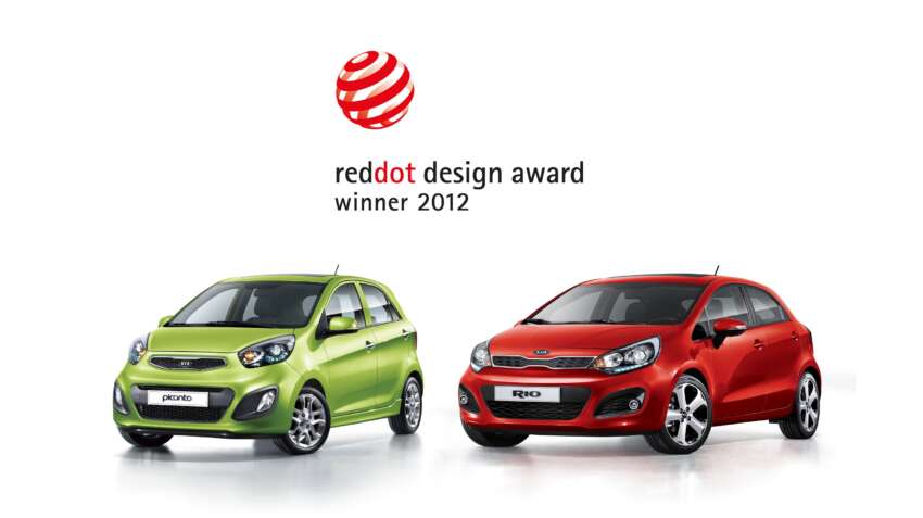 Kia wins two more design awards; buys new trophy cabinet 93511