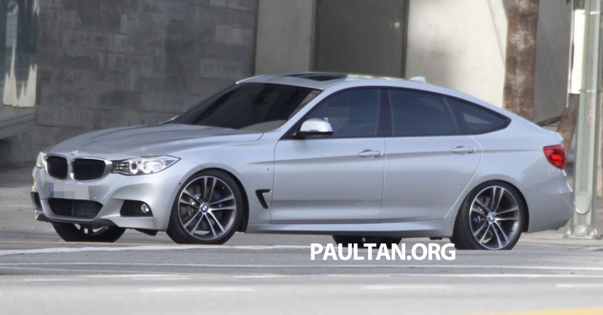 BMW 3-Series GT spied during commercial shoot 144272