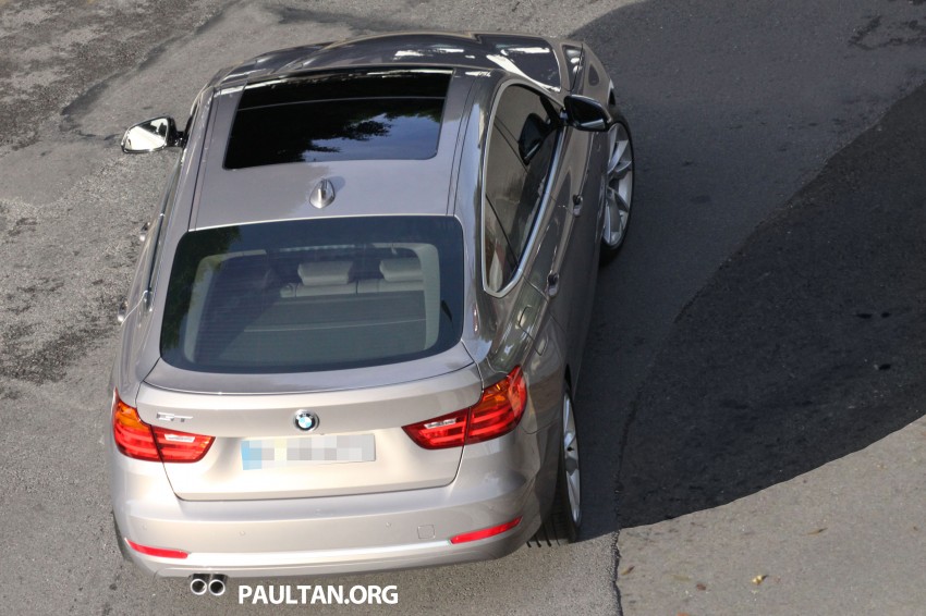 BMW 3-Series GT spied during commercial shoot 144263